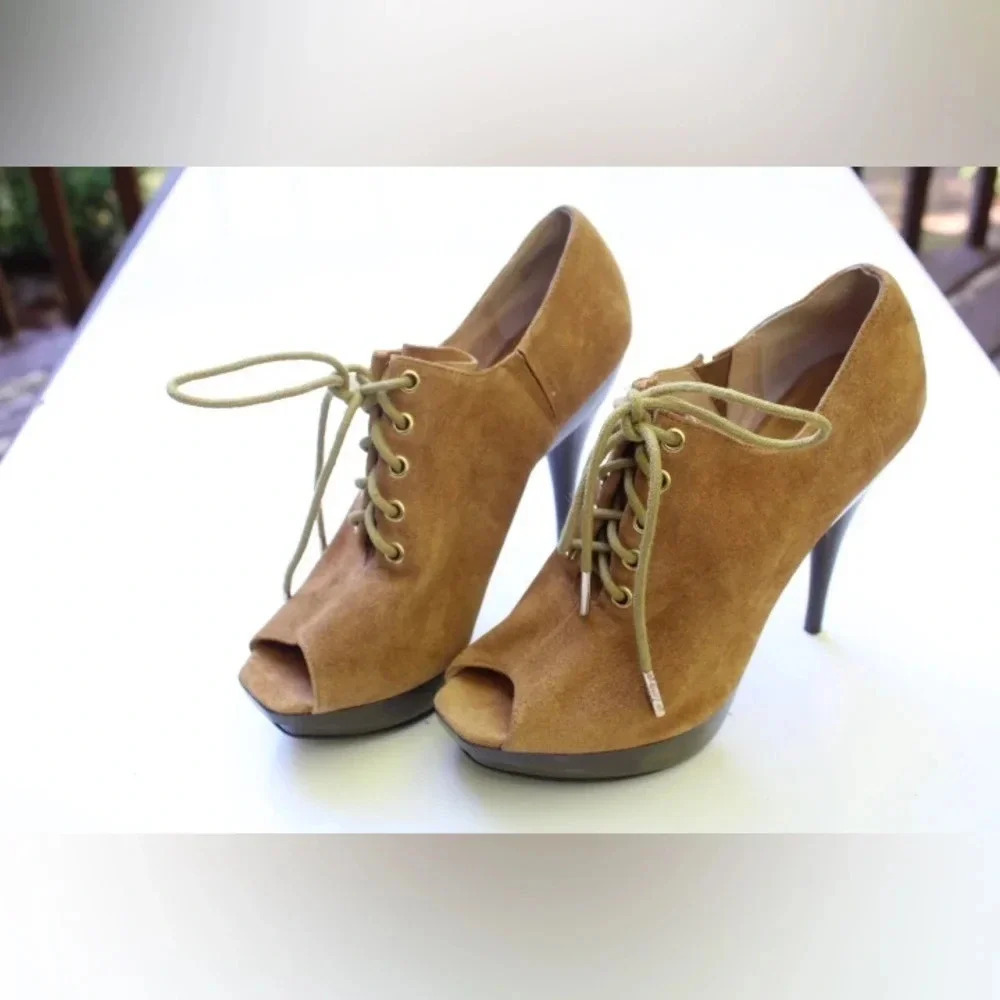 Michael Kors peep toe booties - Picture 15 of 15